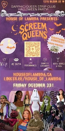 House Of Lambda Presents: Scream Queens!