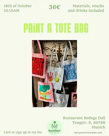 Paint a Tote Bag
