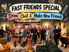 Fast Friends Special Returns! Draw, Chat & Make New Friends | Only 32 Spot