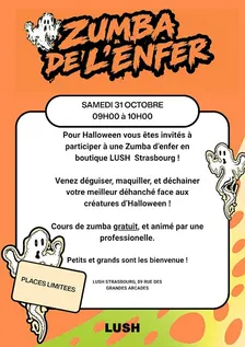Cours de Zumba gratuit - HALLOWEEN