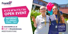 Franklin Saturday Open Event - 27th February
