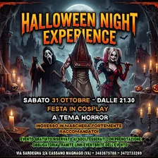 HALLOWEEN COSPLAY NIGHT EXPERIENCE