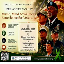 Pre-Veterans Day Music, Mind & Wellness Experience for Veterans