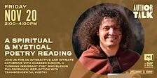 A Spiritual and Mystical Poetry Reading with Ghassen Ghediri