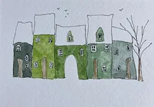 Watercolour Christmas Cards Workshop @ Fisherton Mill, Salisbury