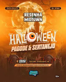 RESENHA in MIDTOWN - Halloween - Sertanejo & Pagode