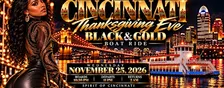 Rock The Boat Cincinnati 2026 | Thanksgiving Eve Black & Gold Boat Party