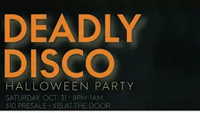 Deadly Disco Halloween Party