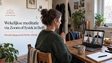 Wekelijkse meditatie via zoom of fysiek in Delft | Kom tot jezelf :)