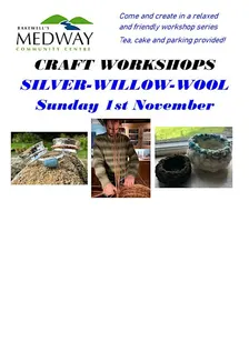 Medway Craft Workshops - Silver/Willow/Wool