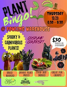 Plant Bingo: SPOOKY EDITION