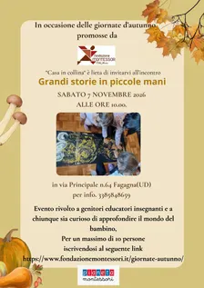 Grandi storie in piccole mani