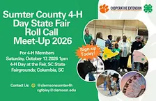 Sumter County 4-H State Fair Roll Call Meet-Up 2026