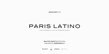PARIS LATINO Helsinki — White Party, Ääniwalli