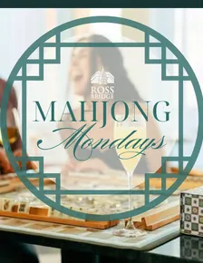 Mahjong at Ross Bridge Resort!