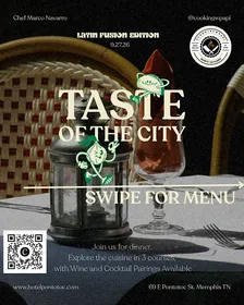 Taste Of The City - Latin Fusion Edition with Chef Marco Navarro