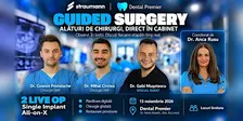 Curs de chirurgie ghidată live: Single Implant și All-on-X, 13 nov. 2026