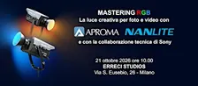 Mastering RGB: La luce creativa per foto e video