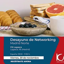 KCN Desayuno de Networking Madrid Norte - 20 de noviembre