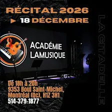 Récital de fin d'année 2026 de l'Académie Lamusique