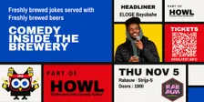 Rabauw's Freshly Brewed Comedy Nights (ENG) in Strijp-S