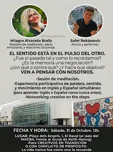 Meditación, idioma, y movimiento: El sentido está en el pulso del otro