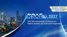 8th Intl. Conf. on Robotics Systems and Automation Engineering (RSAE 2027)