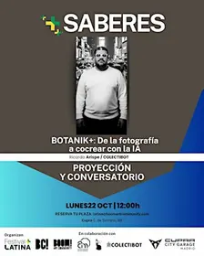 +Saberes / Botanik+: de la fotografía a cocrear con la IA