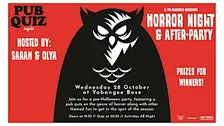 Horror Night Pub Quiz & Pre-Halloween Gathering (& After-Party)