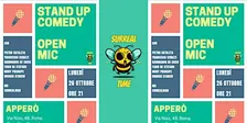 STAND UP COMEDY OPEN MIC @APPERO'