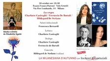 LA CREPA. CHARLOTTE CASIRAGHI / FERRUCCIO DE BORTOLI / HILDEGARD DE STEFANO
