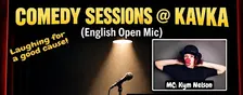 Comedy Sessions @ Kavka (Fundraiser English Comedy Night)