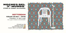 Stand-up Comedy en Español (Rotterdam) - Noches del 3er Mundo