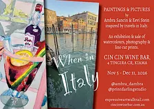 When in Italy exhibition