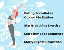 Snowflakes and Stars Yoga