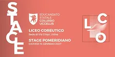 Liceo Coreutico - STAGE POMERIDIANO 2026