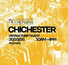 30th October - Chichester's (UNI) BEST Vintage Thrift Event