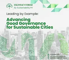 #SustainPinas: Policy Forum and Fellowship