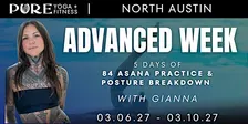 Advanced Week with Gianna Purcell