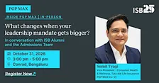 Inside PGP MAX: Meet an ISB Alumnus and Admissions Team in Bengaluru