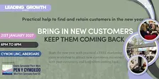 Workshop: Bring in New Customers, Keep Them Coming Back