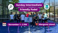 Sunday 2 PM Intermediate Padel - BAIS