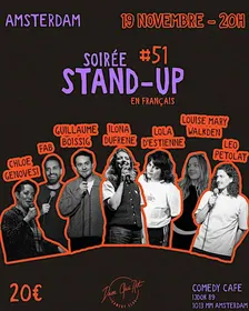 Dam Qui Rit Comedy Club - French night #51