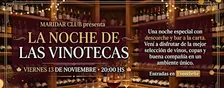 MARIDARCLUB Y LA NOCHE DE VINOTECAS