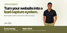 Free Webinar: Turn Your Website Into a Lead Capture System