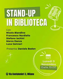 Stand-Up in Biblioteca