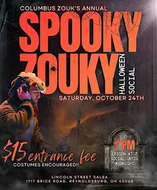 Zouk Dancing Halloween Party at Lincoln Street Salsa!