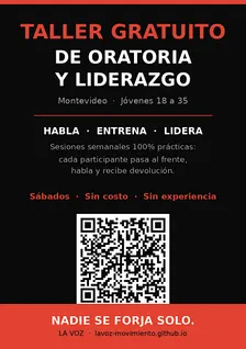 Charla abierta: Cómo perder el miedo a hablar en público