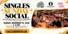Singles Sunday Social: Brunch Bites & Brews at Industrial Arts