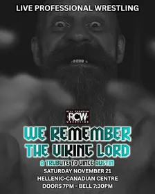 RCW REMEMBER THE VIKING LORD: Vince Austin tribute show.